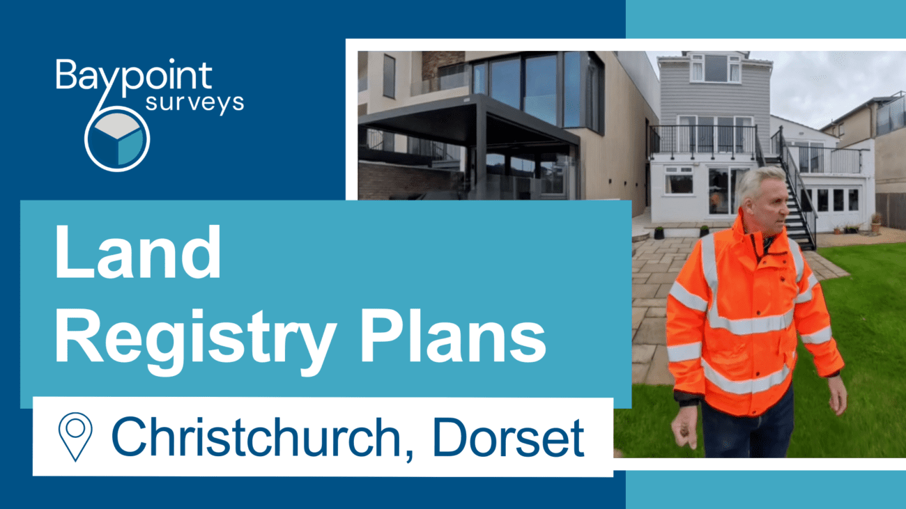 Land Registry Plans in Christchurch, Dorset